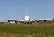 Emirates Airbus A380-842 (F-WWAV) at  Hamburg - Finkenwerder, Germany