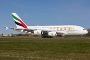 Emirates Airbus A380-842 (F-WWAV) at  Hamburg - Finkenwerder, Germany