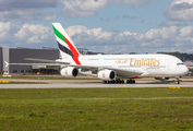 Emirates Airbus A380-842 (F-WWAV) at  Hamburg - Finkenwerder, Germany