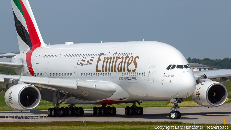 Emirates Airbus A380-842 (F-WWAV) | Photo 450916