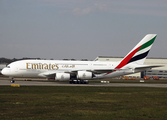 Emirates Airbus A380-842 (F-WWAV) at  Hamburg - Finkenwerder, Germany
