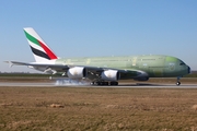 Emirates Airbus A380-861 (F-WWAV) at  Hamburg - Finkenwerder, Germany