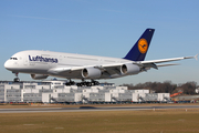 Lufthansa Airbus A380-841 (F-WWAV) at  Hamburg - Finkenwerder, Germany
