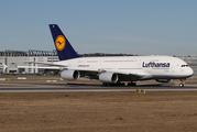 Lufthansa Airbus A380-841 (F-WWAV) at  Hamburg - Finkenwerder, Germany