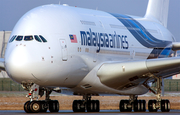 Malaysia Airlines Airbus A380-841 (F-WWAV) at  Hamburg - Finkenwerder, Germany