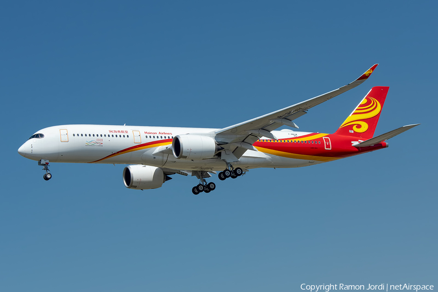 Hainan Airlines Airbus A350-941 (F-WWAW) | Photo 340342
