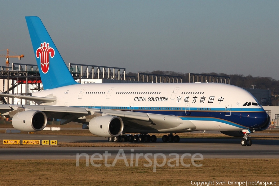 China Southern Airlines Airbus A380-841 (F-WWAX) | Photo 9503