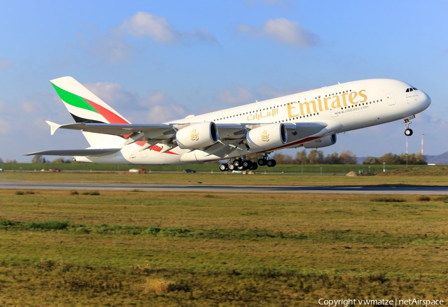 Emirates Airbus A380-861 (F-WWAX) | Photo 130657
