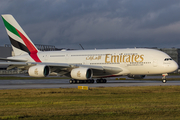 Emirates Airbus A380-861 (F-WWAX) at  Hamburg - Finkenwerder, Germany