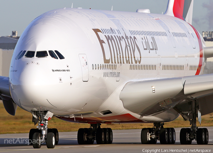 Emirates Airbus A380-861 (F-WWAX) | Photo 132157