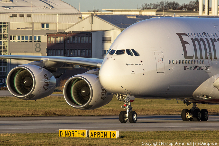Emirates Airbus A380-861 (F-WWAX) | Photo 132557