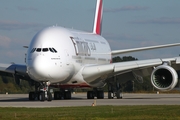 Emirates Airbus A380-861 (F-WWAX) at  Hamburg - Finkenwerder, Germany