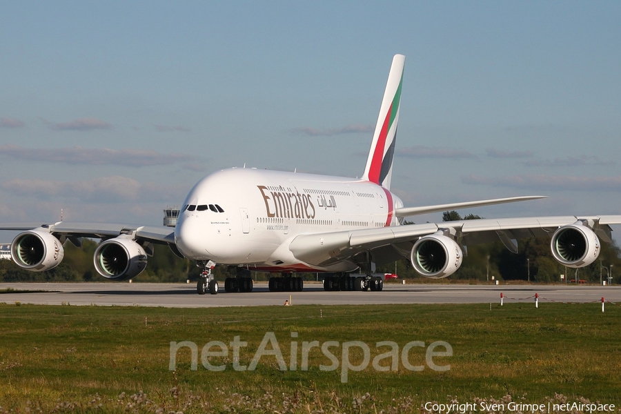 Emirates Airbus A380-861 (F-WWAX) | Photo 32413