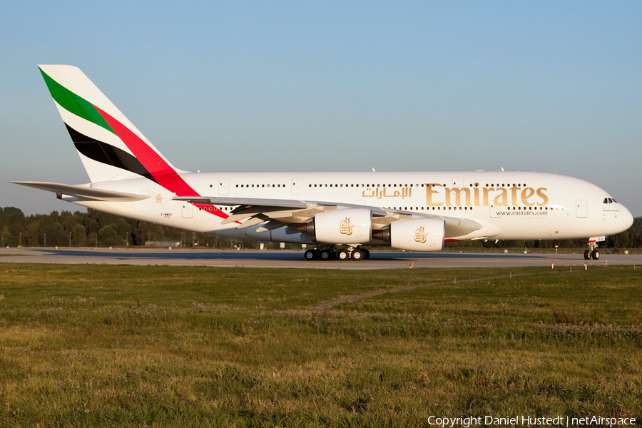 Emirates Airbus A380-861 (F-WWAX) | Photo 533404