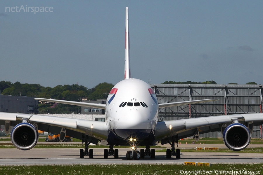 British Airways Airbus A380-841 (F-WWAY) | Photo 34835