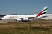Emirates Airbus A380-842 (F-WWAY) at  Hamburg - Finkenwerder, Germany