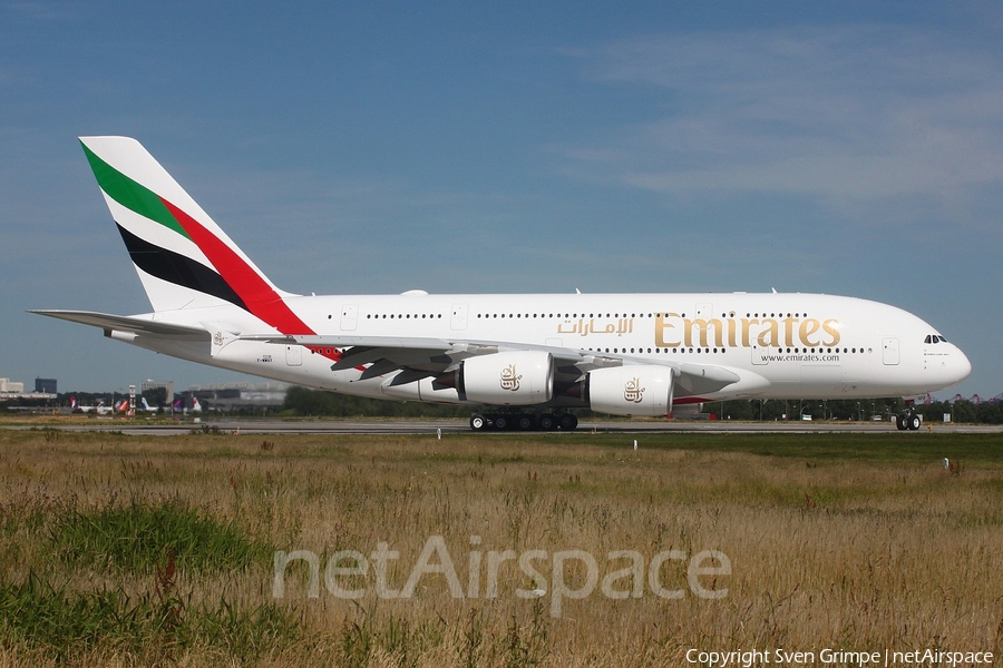 Emirates Airbus A380-842 (F-WWAY) | Photo 249987