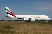 Emirates Airbus A380-842 (F-WWAY) at  Hamburg - Finkenwerder, Germany