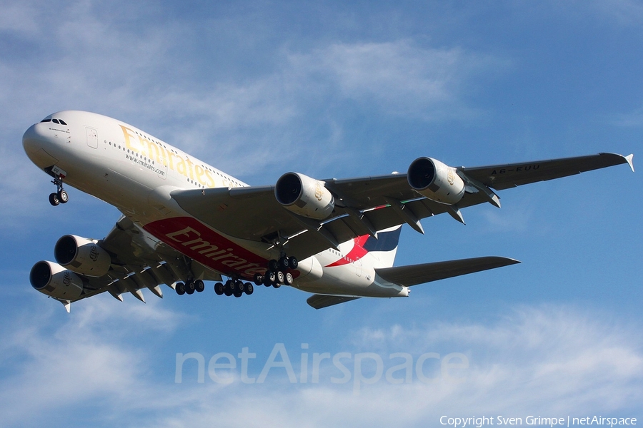 Emirates Airbus A380-842 (F-WWAY) | Photo 252757