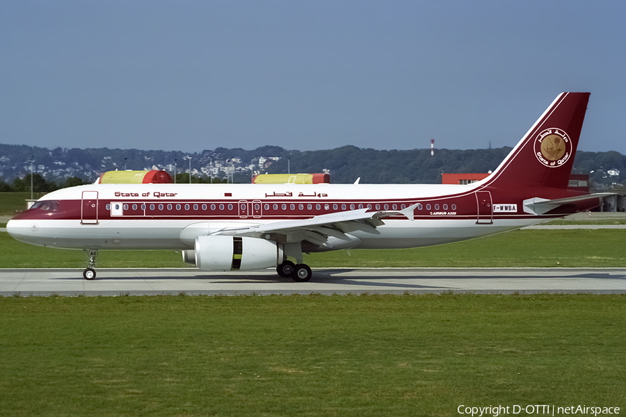 Qatar Amiri Flight Airbus A320-232 (F-WWBA) | Photo 432784