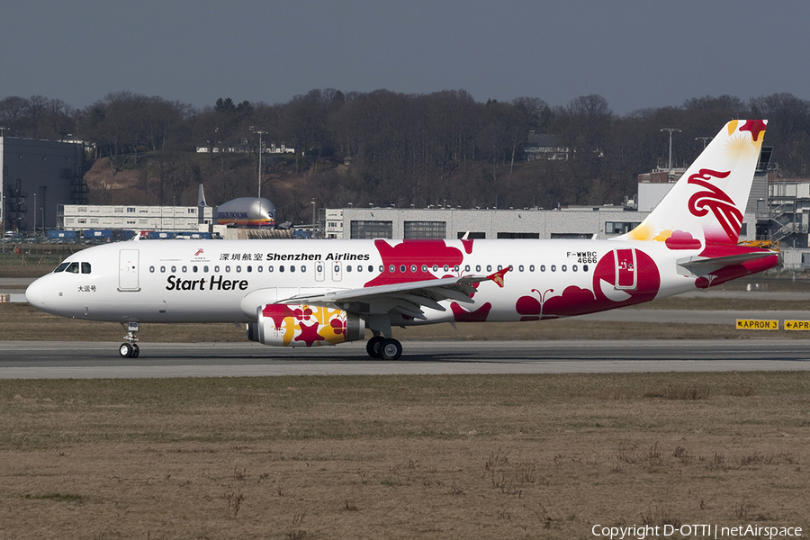 Shenzhen Airlines Airbus A320-232 (F-WWBC) | Photo 347330