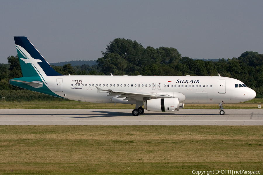 SilkAir Airbus A320-233 (F-WWBD) | Photo 267615