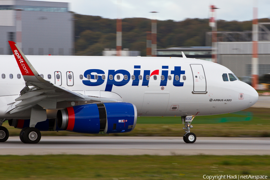 Spirit Airlines Airbus A320-232 (F-WWBD) | Photo 59138