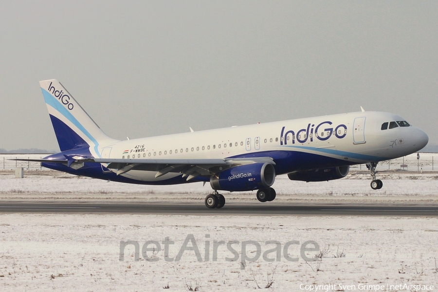 IndiGo Airbus A320-232 (F-WWBE) | Photo 16697