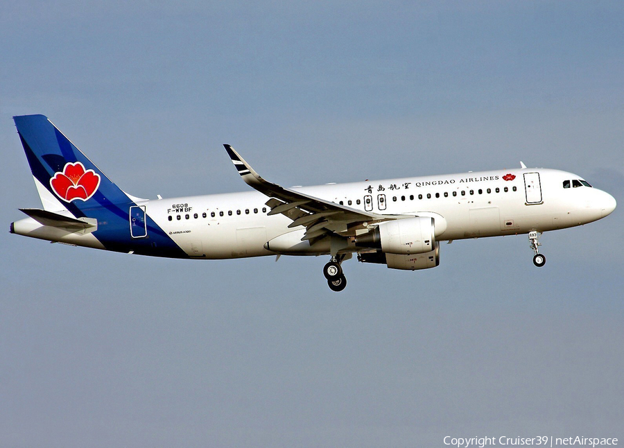 Qingdao Airlines Airbus A320-214 (F-WWBF) | Photo 111793