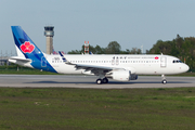 Qingdao Airlines Airbus A320-214 (F-WWBF) at  Hamburg - Finkenwerder, Germany