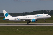 Jazeera Airways Airbus A320-214 (F-WWBH) at  Hamburg - Finkenwerder, Germany