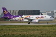 Thai Smile Airbus A320-232 (F-WWBJ) at  Hamburg - Finkenwerder, Germany