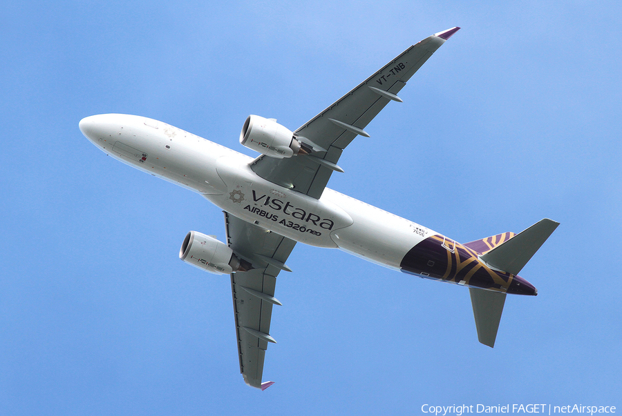 Vistara Airbus A320-251N (F-WWBJ) | Photo 242662