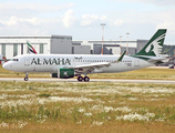 Al Maha Airways Airbus A320-214 (F-WWBK) at  Hamburg - Finkenwerder, Germany