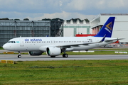 Air Astana Airbus A320-271N (F-WWBM) at  Hamburg - Finkenwerder, Germany