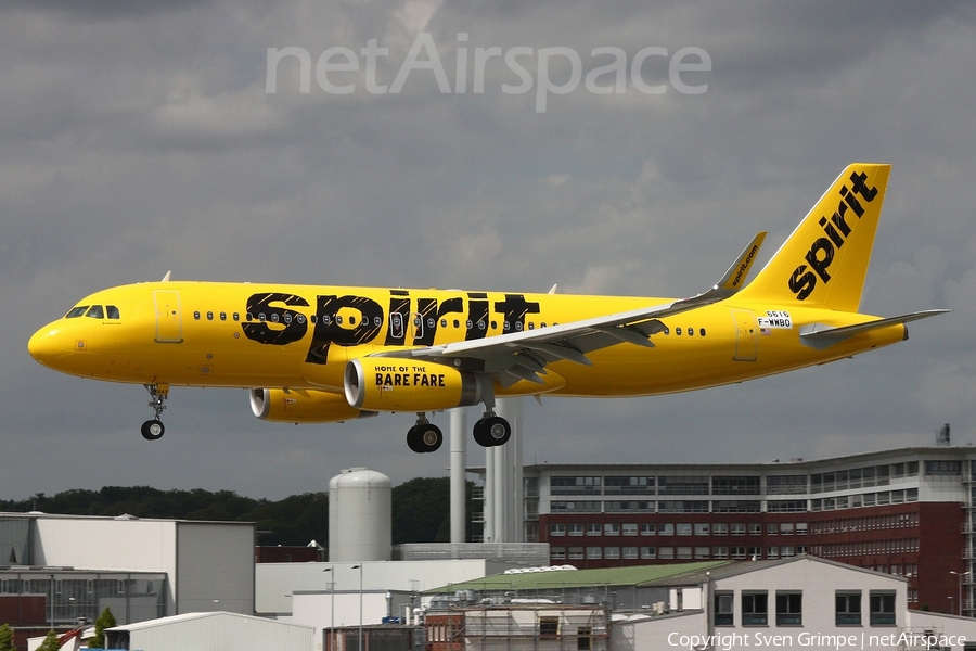 Spirit Airlines Airbus A320-232 (F-WWBO) | Photo 76678