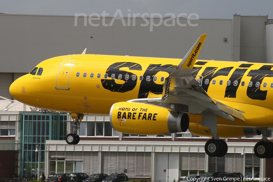 Spirit Airlines Airbus A320-232 (F-WWBO) | Photo 77023