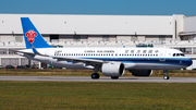 China Southern Airlines Airbus A320-271N (F-WWBP) at  Hamburg - Finkenwerder, Germany