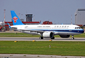 China Southern Airlines Airbus A320-271N (F-WWBP) at  Hamburg - Finkenwerder, Germany