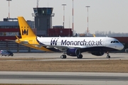 Monarch Airlines Airbus A320-214 (F-WWBZ) at  Hamburg - Finkenwerder, Germany