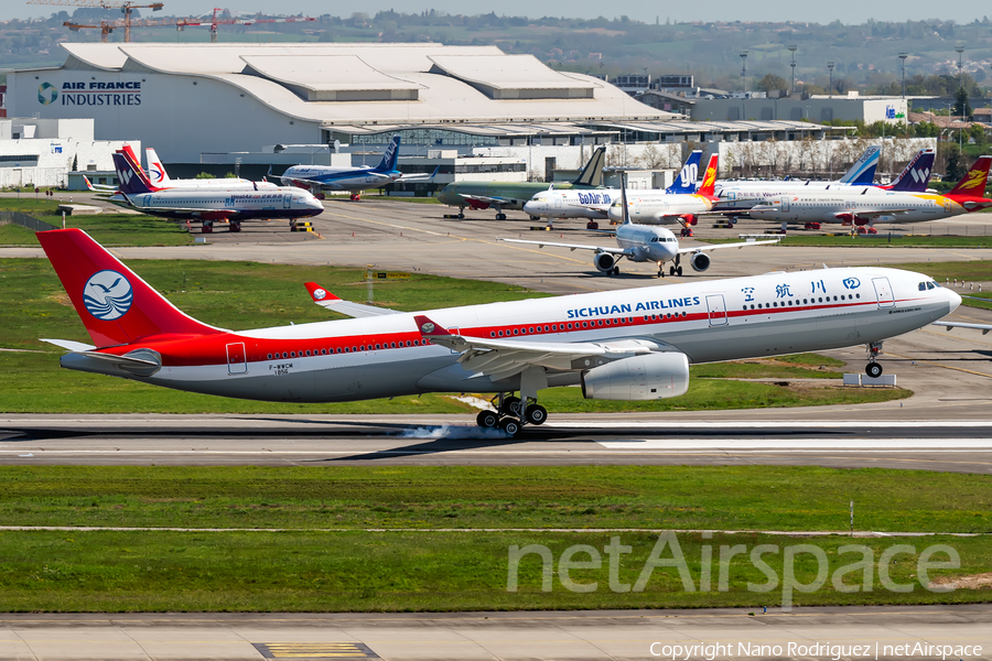 Sichuan Airlines Airbus A330-343E (F-WWCM) | Photo 240338