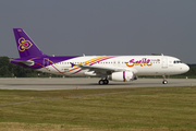 Thai Smile Airbus A320-232 (F-WWDC) at  Hamburg - Finkenwerder, Germany