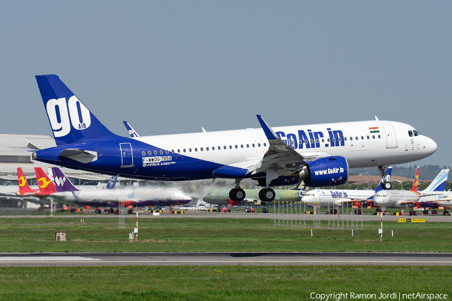 GoAir Airbus A320-271N (F-WWDG) | Photo 242338