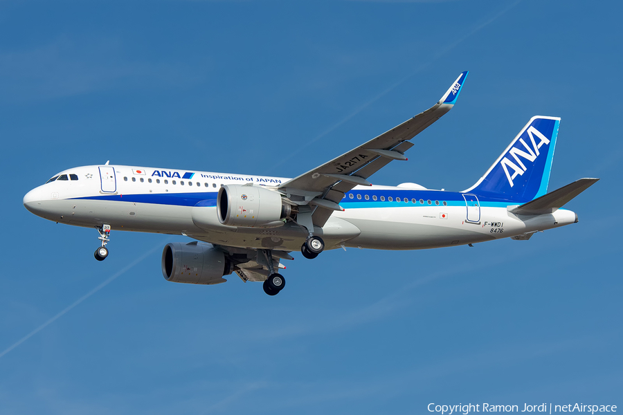 All Nippon Airways - ANA Airbus A320-271N (F-WWDI) | Photo 269382