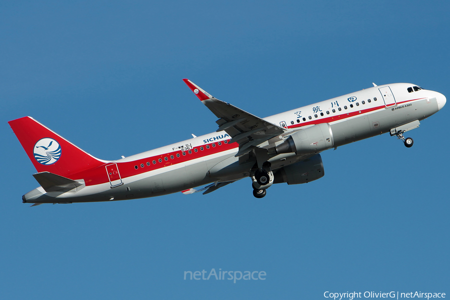 Sichuan Airlines Airbus A320-214 (F-WWDJ) | Photo 63244