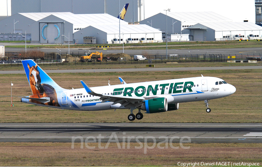 Frontier Airlines Airbus A320-251N (F-WWDM) | Photo 242648