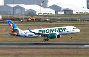 Frontier Airlines Airbus A320-251N (F-WWDM) at  Toulouse - Blagnac, France