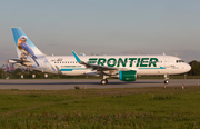 Frontier Airlines Airbus A320-214 (F-WWDN) at  Hamburg - Finkenwerder, Germany