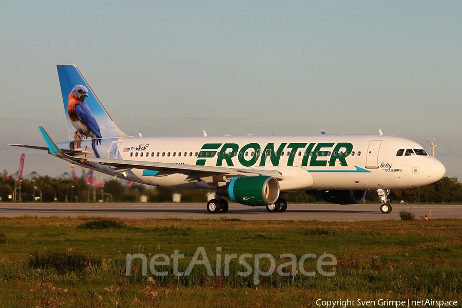 Frontier Airlines Airbus A320-214 (F-WWDN) | Photo 86880