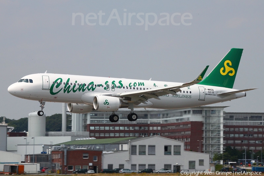 Spring Airlines Airbus A320-214 (F-WWDQ) | Photo 52153